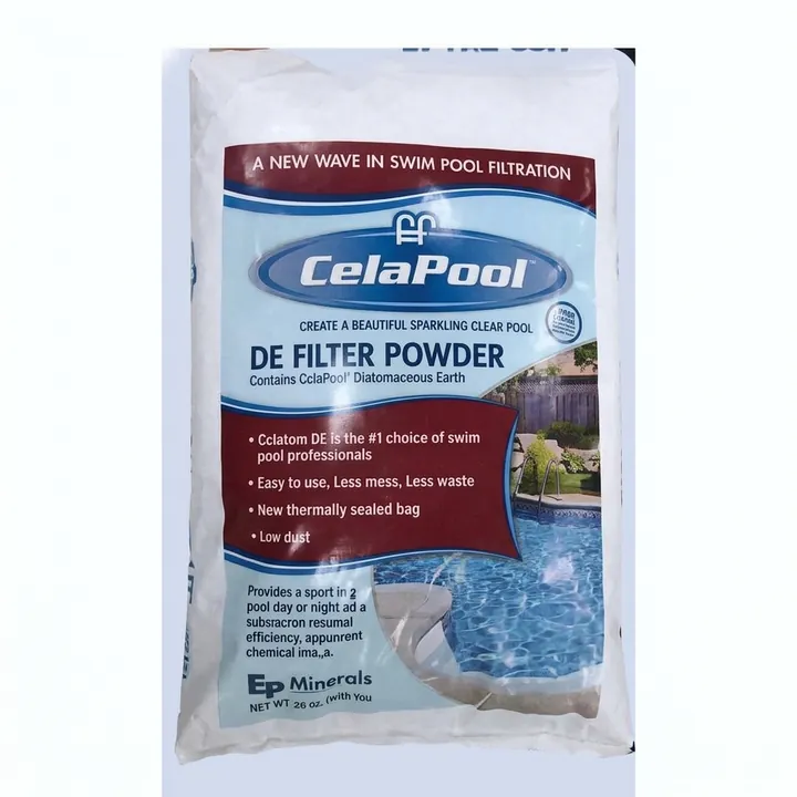 CelaPool Low Dust DE Filter Powder — 22 lb