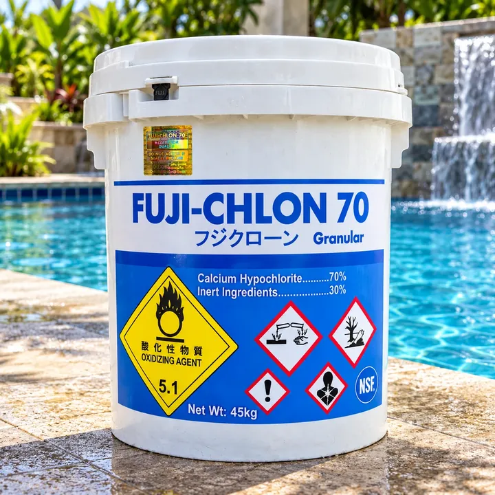 Fuji-Chlon 70 Granular Chlorine — 45 kg Drum